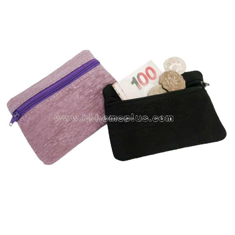 Lauren - 織花仿絲零錢/首飾收納袋