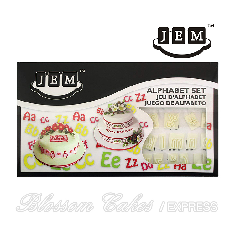 JEM Alphabet Cutters, Set of 64