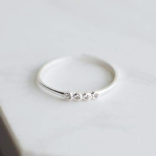 精靈花環純銀戒指/DR706N