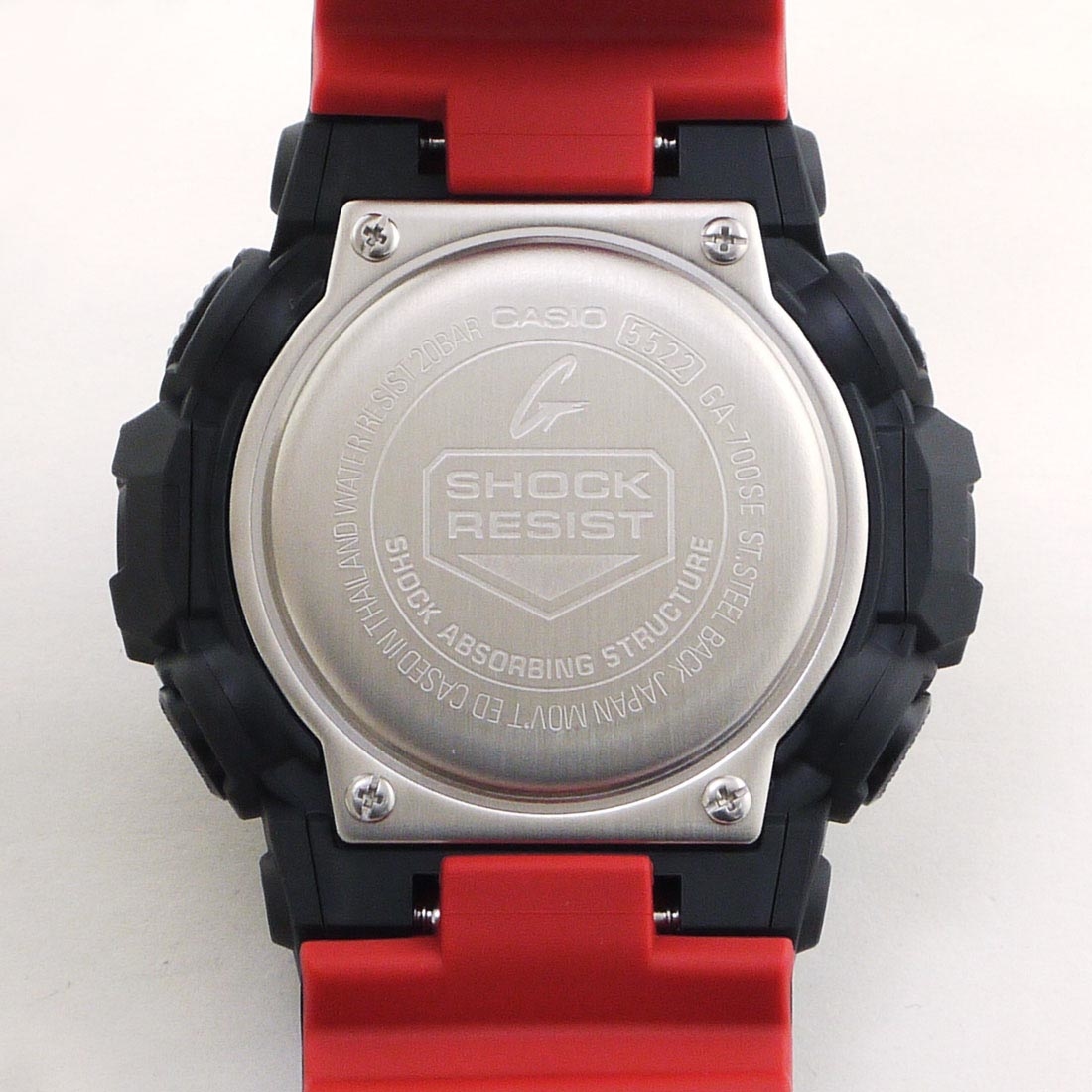 Buy Casio G Shock Ga 700se 1a4 Black X Red Men S Watch