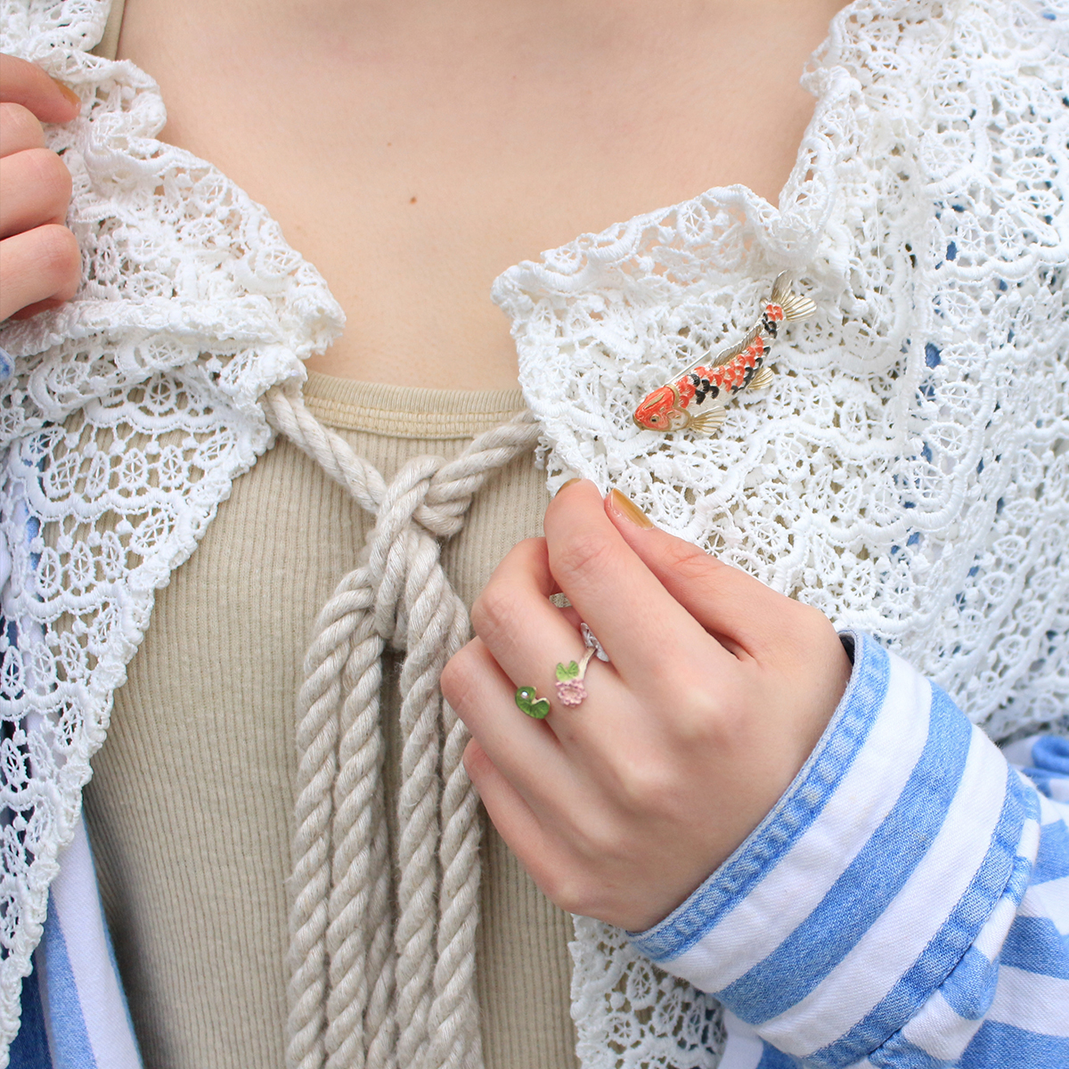 Palnart Poc 荷花戒指