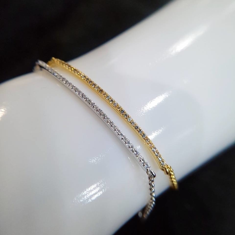 一字精緻抽繩手鍊