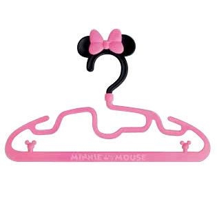 迪士尼 Disney 日本進口 迪士尼兒童衣架(5入組)-米妮