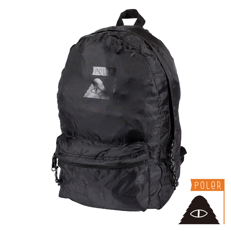 Poler STUFFABLE PACK 休閒輕量可收納後背包/黑色