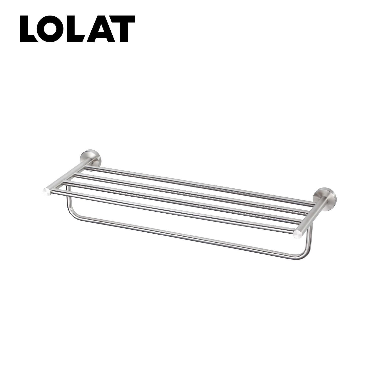 LOLAT × 不鏽鋼雙層置衣架-A3448S