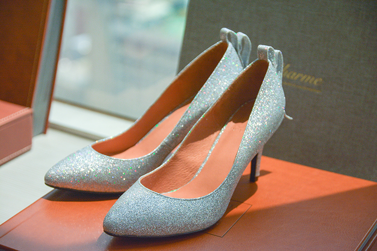 Natalia 葛利特亮片跟鞋(兩色)MIT款