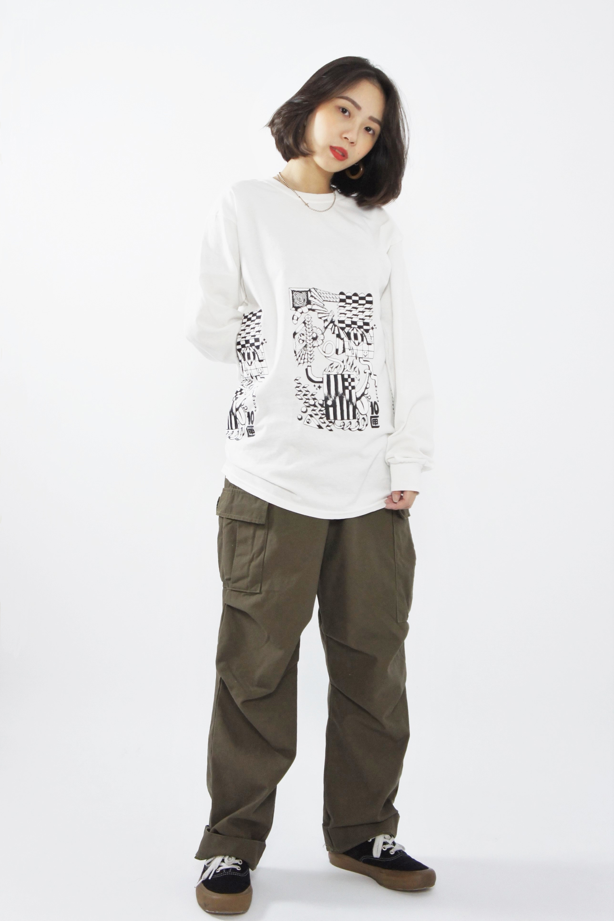 10匣 TEAGUE MUIR 長袖 TEE