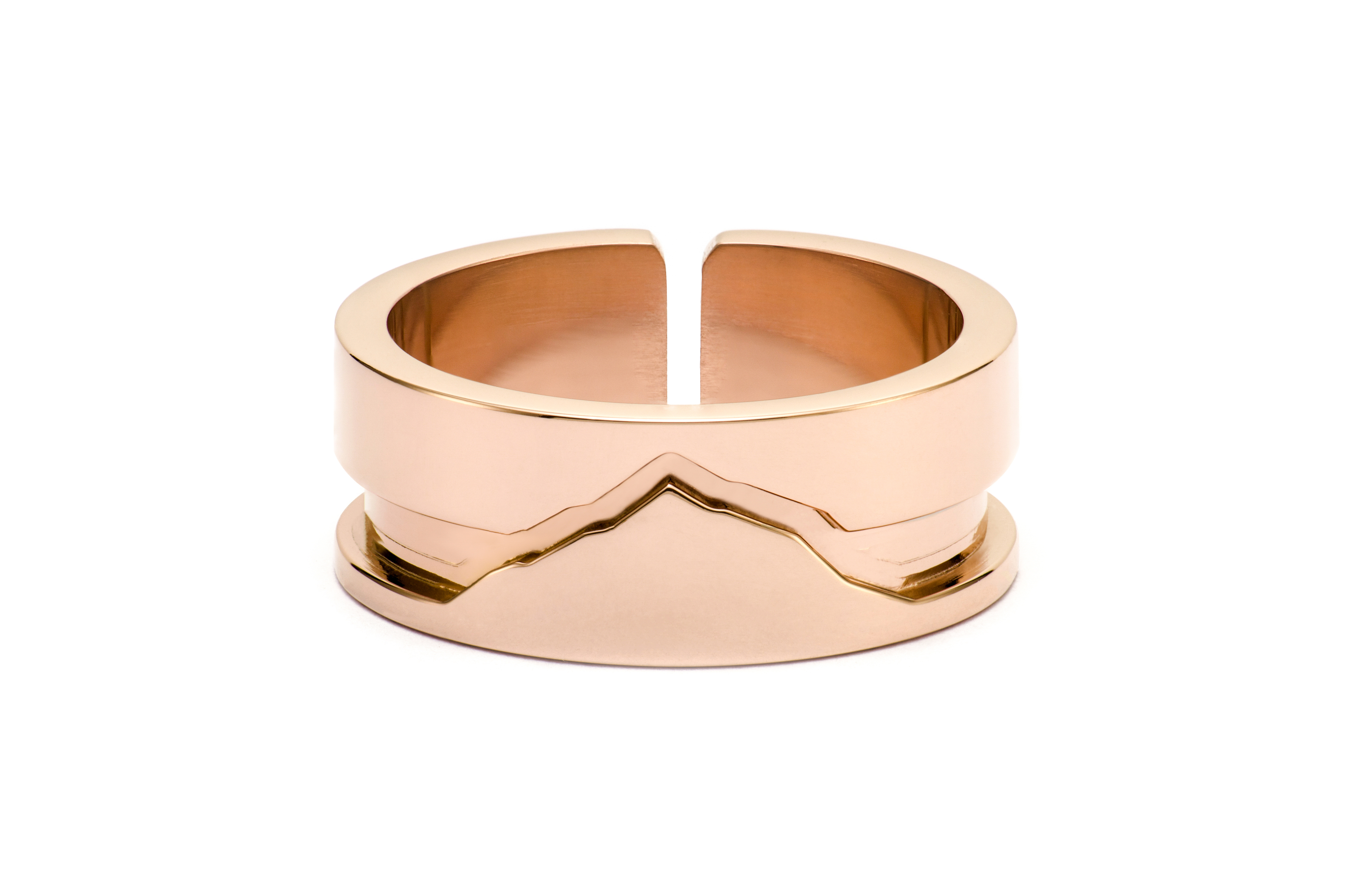 CLASSIC M Thick Ring Rose
