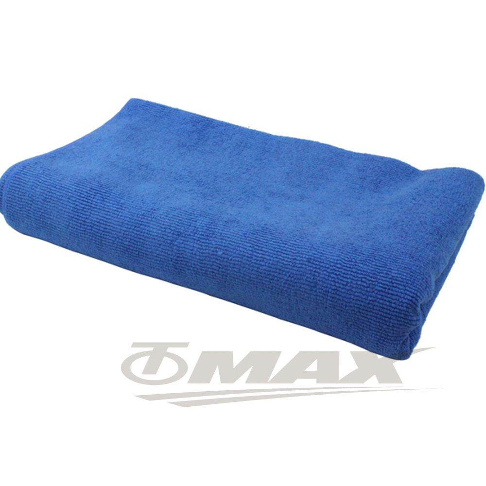 omax超纖維加大洗車巾藍色150x60cm-2入 破盤下殺