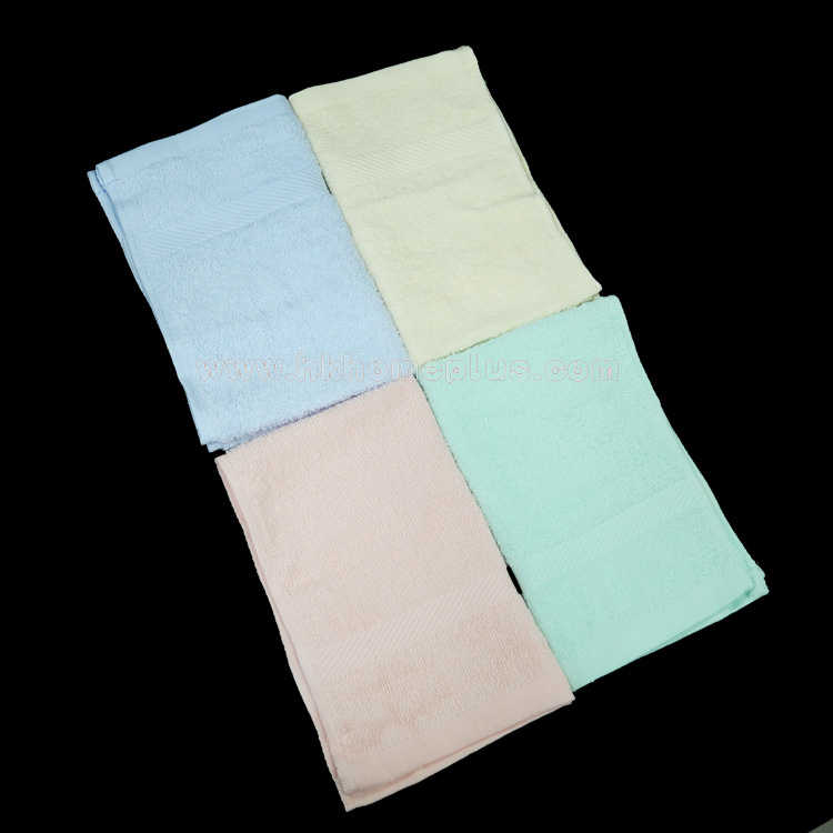 6條裝 素色童巾 4110102