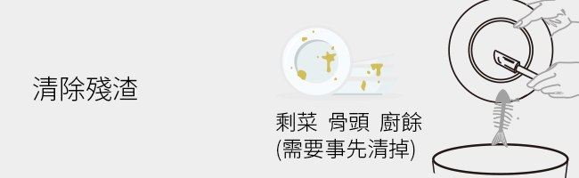 清除殘渣