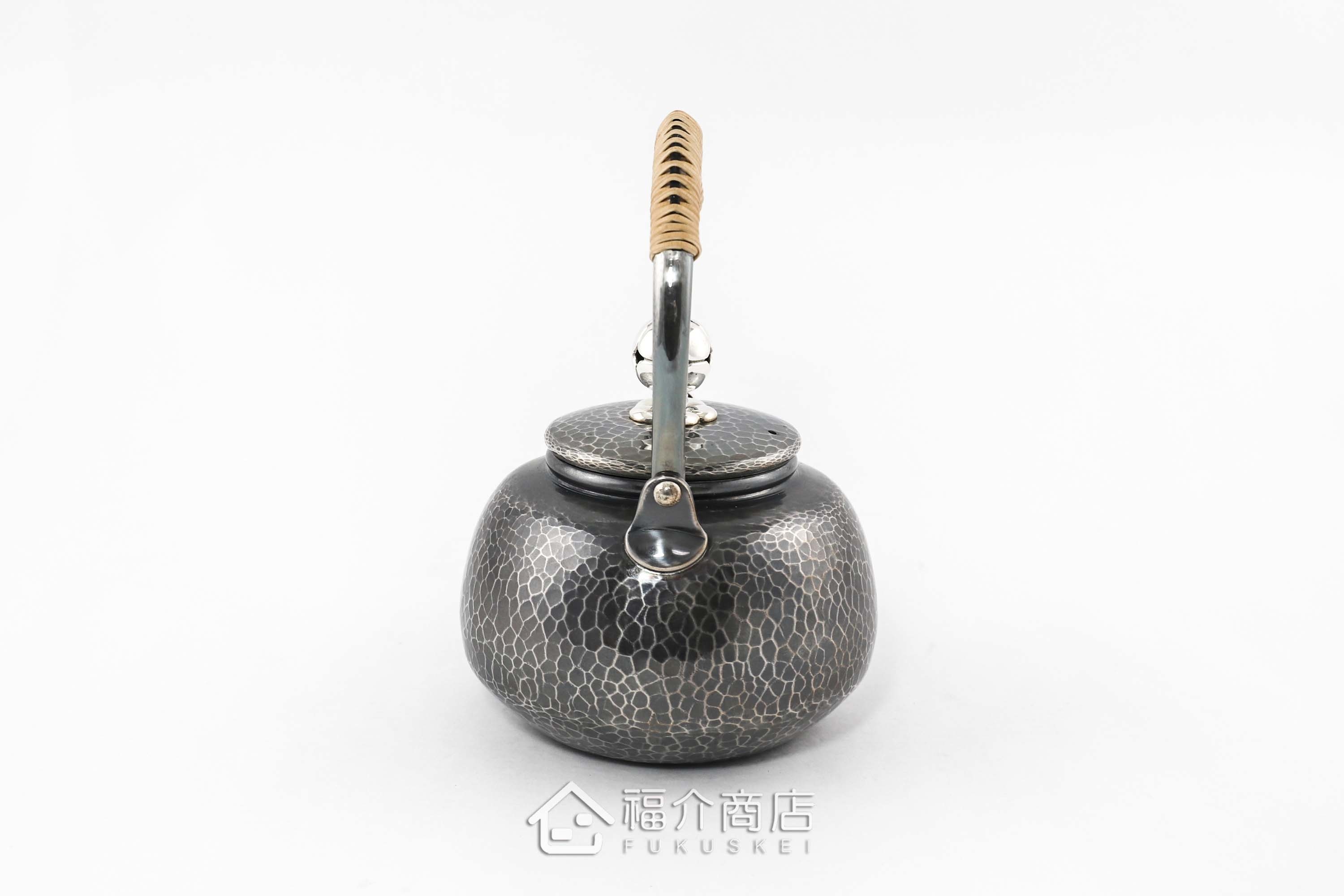 福介商店｜【松榮堂】福呂形純銀壺0.25L