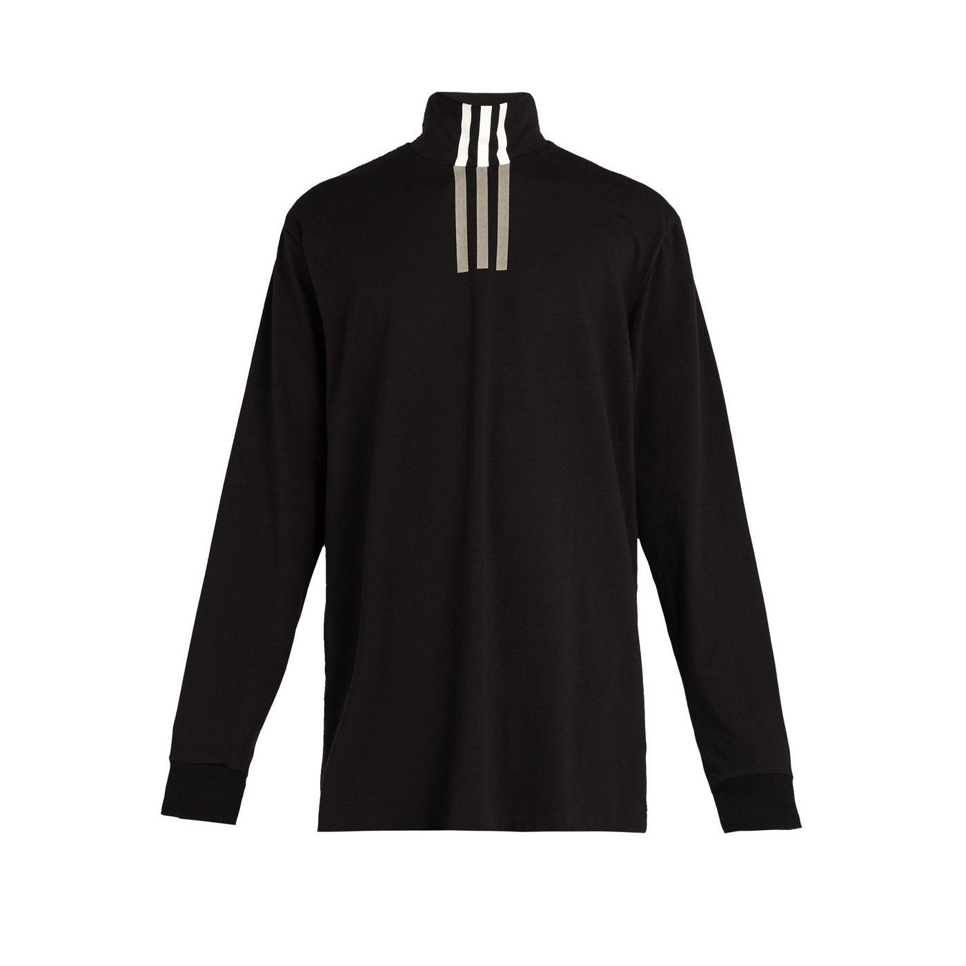 【 Y-3 3STP HNCK 三線半領長版TEE】