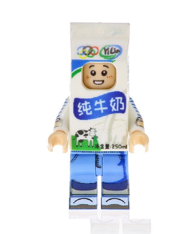 Buy 3 Get 34% Off - 01 Big Bricks Custom Drink Carton Mascotn Marvel DC SuperHeroes Minifigures Toy Mini figure Fit Lego Blocks PG1298