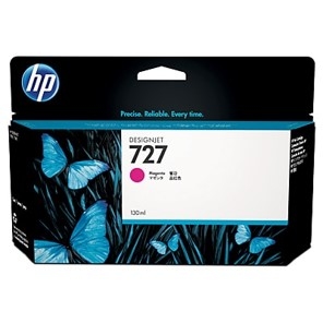 HP 727 DesignJet 墨水盒 (130毫升) - B3P19A/B3P20A/B3P21A/3WX15A/3WX14A