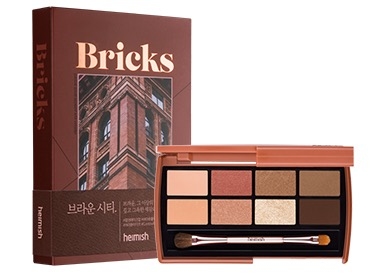 Heimish Dailism Eye Shadow Palette - BRICK BROWN