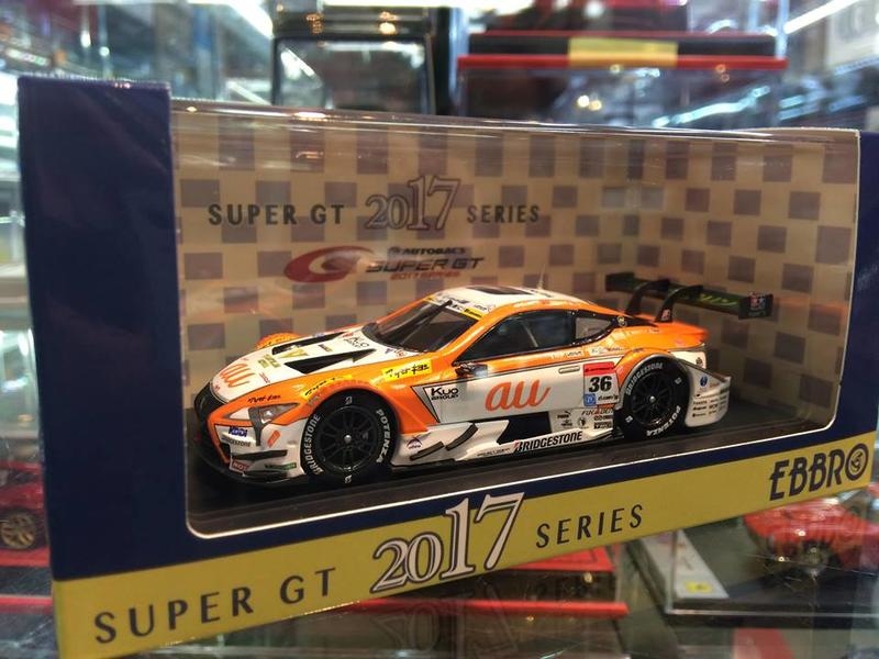 EBBRO 45519 au TOM'S LC500 SUPER GT GT500 2017 No.36