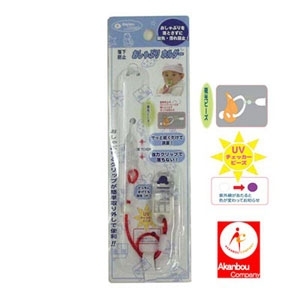 唯可 日本製奶嘴鍊(橘色)