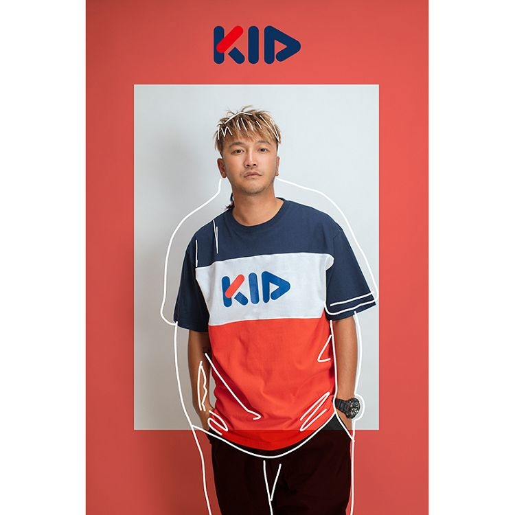 KID ® 復古拼接T