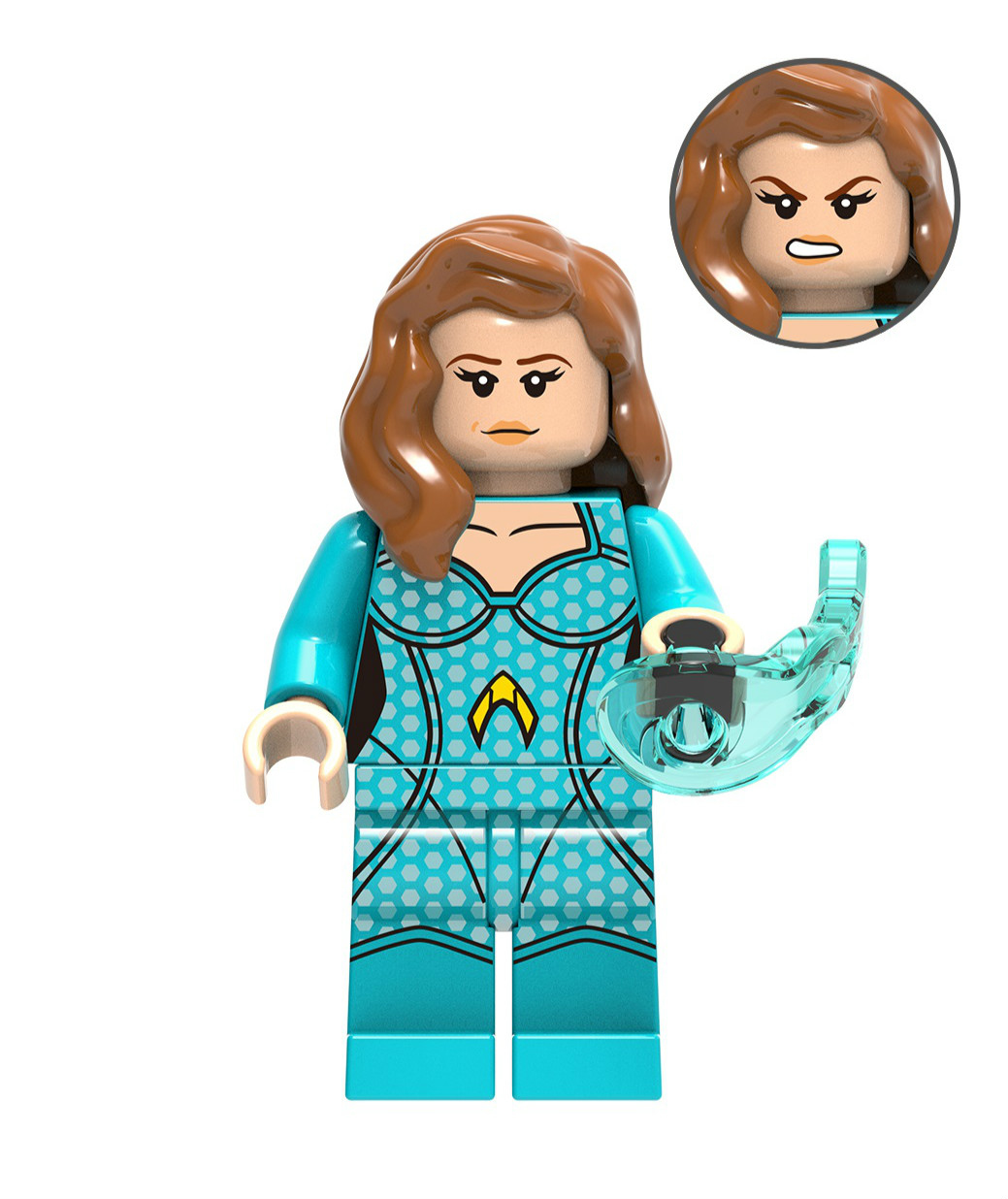 01BigBricks Custom Mera Minifigure Minifigs Fit Lego