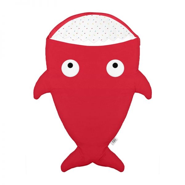 BabyBites 西班牙鯊魚咬一口 嬰兒睡袋(輕量版) / 喜氣紅-閃電紅心