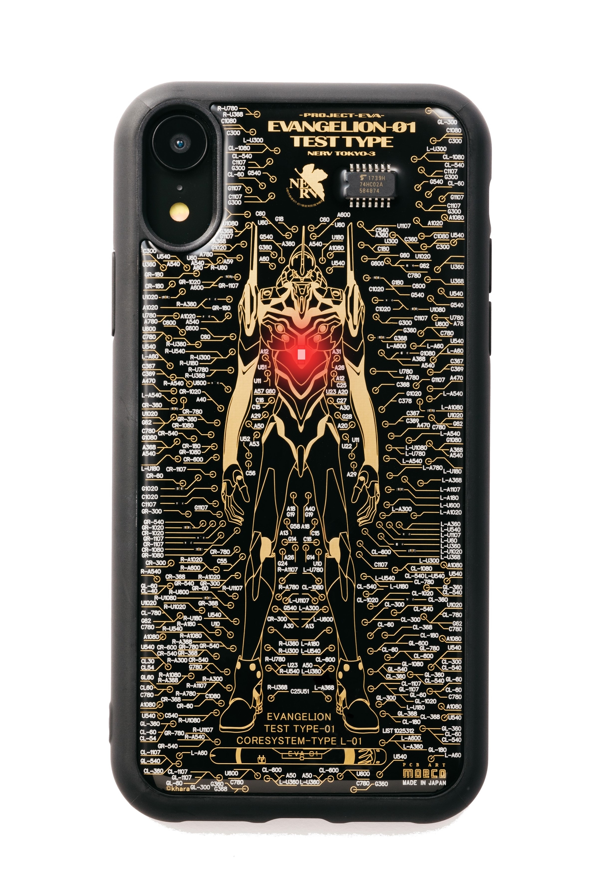 FLASH EVA01 基板 iPhone XR 手機殼 ( 黑色 )