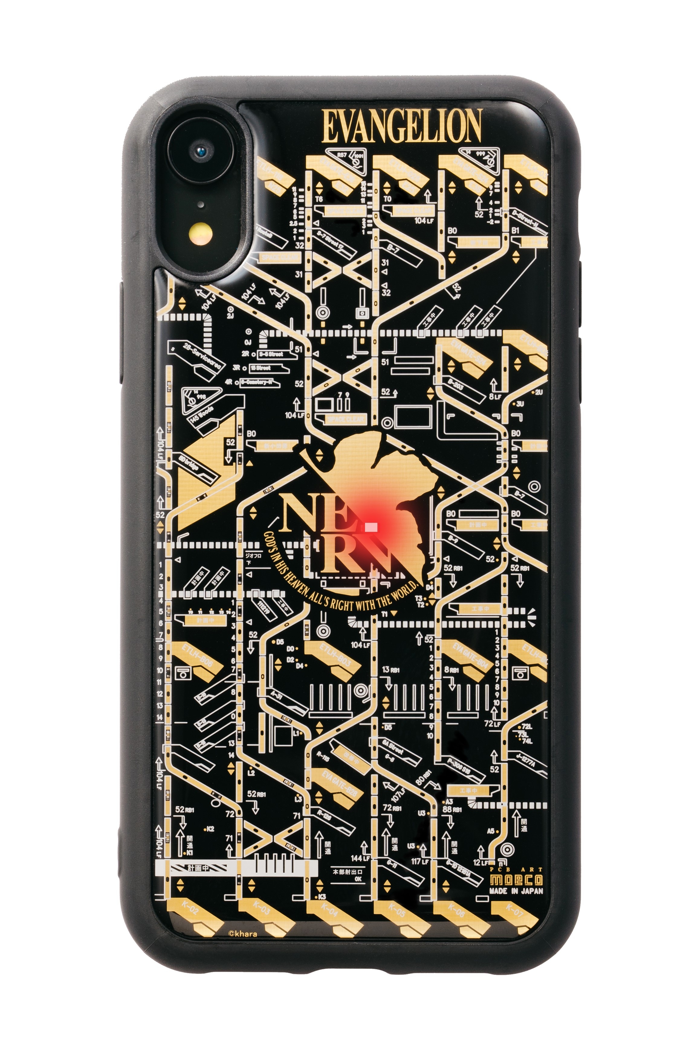 FLASH NERV 基板 iPhone XR  手機殼( 黑色 )