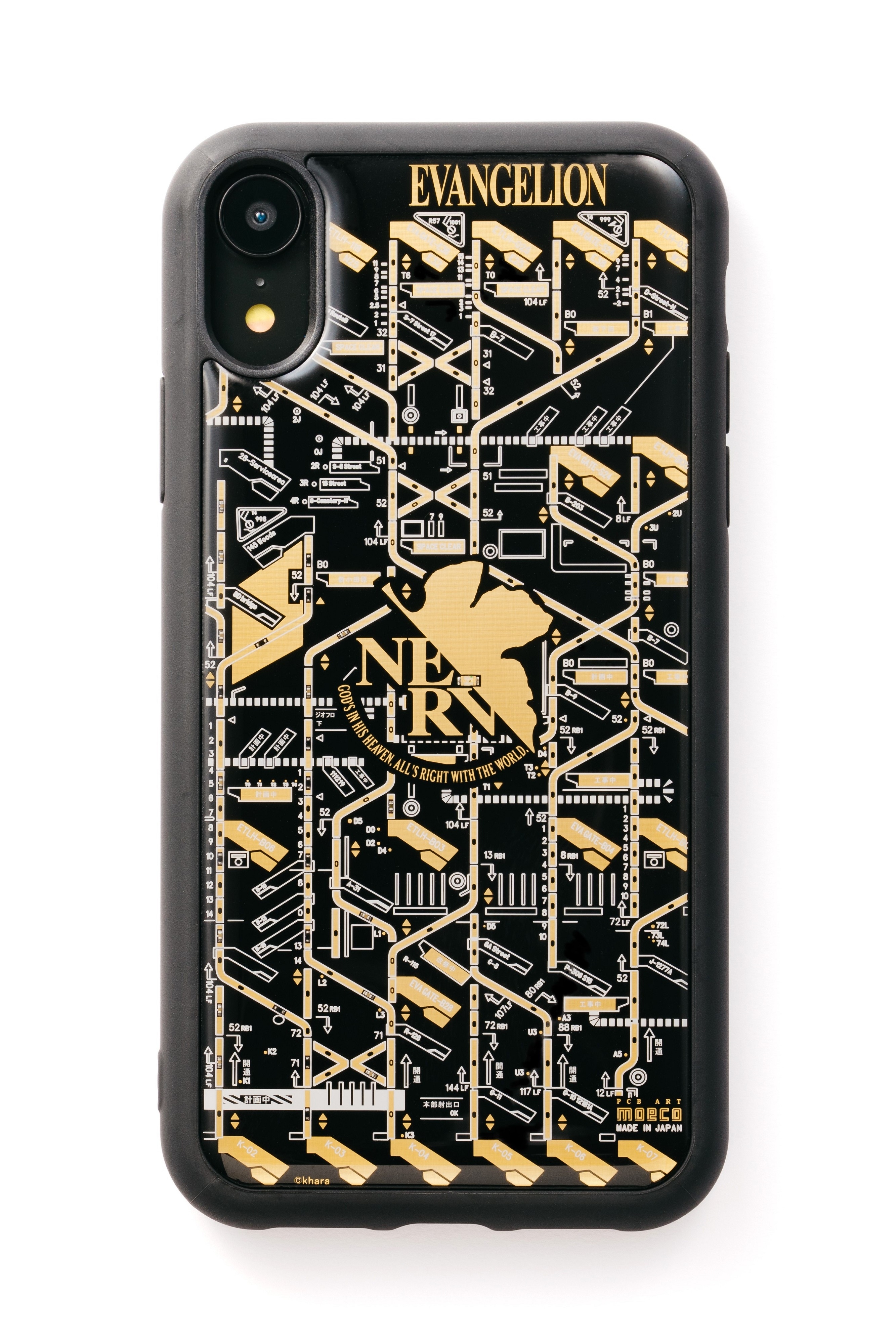 FLASH NERV 基板 iPhone XR  手機殼( 黑色 )