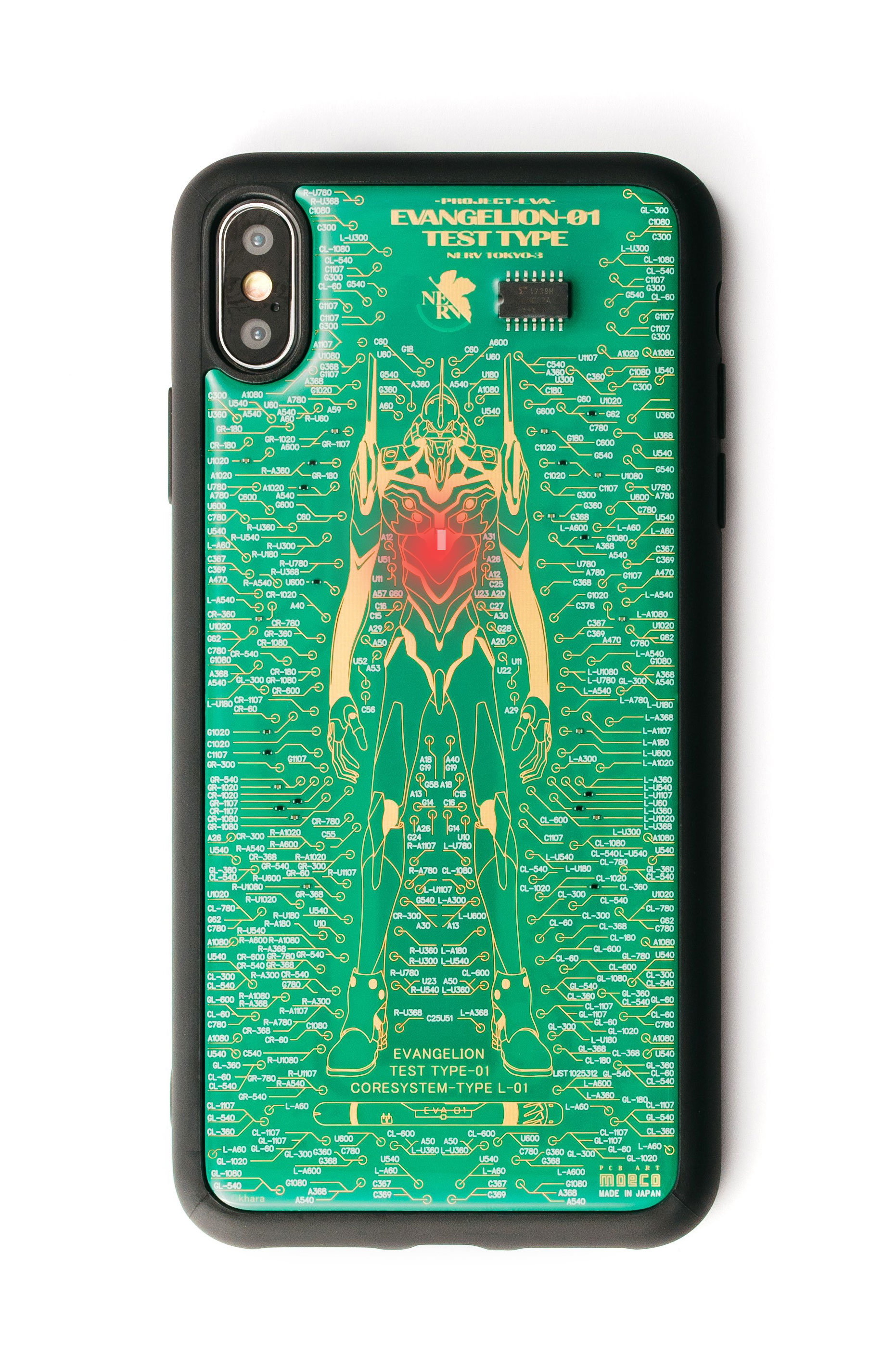 FLASH EVA01 基板 iPhone XS MAX 手機殼 ( 綠色 )