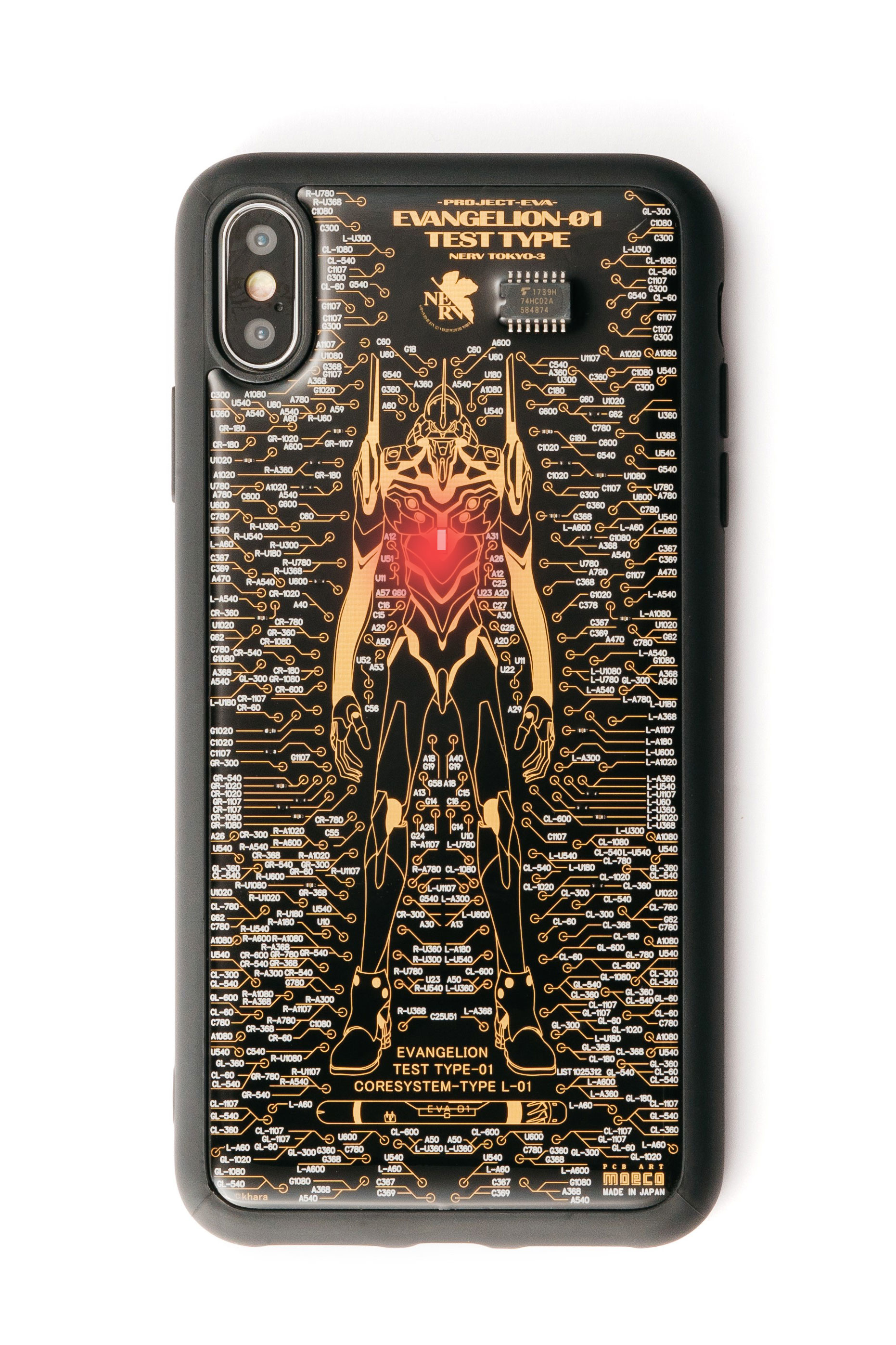 FLASH EVA01 基板 iPhone XS MAX 手機殼 ( 黑色 )