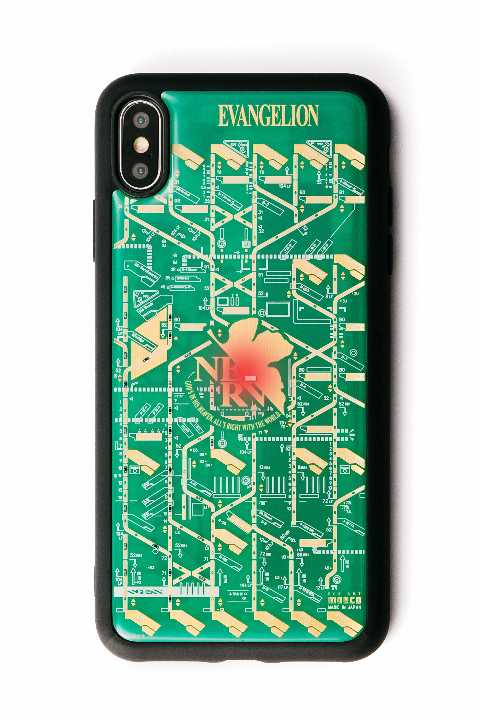 FLASH NERV 基板 iPhone XS MAX 手機殼 ( 綠色 )