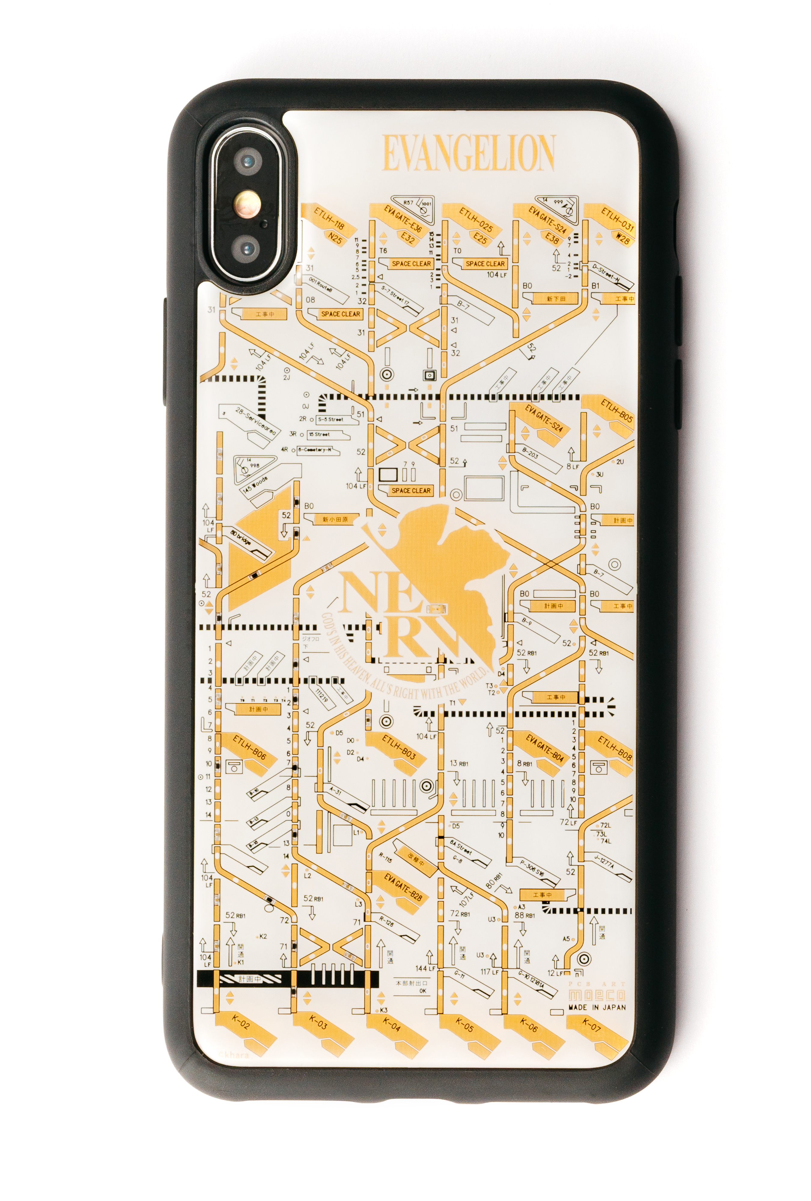 FLASH NERV 基板 iPhone XS MAX 手機殼( 白色 )