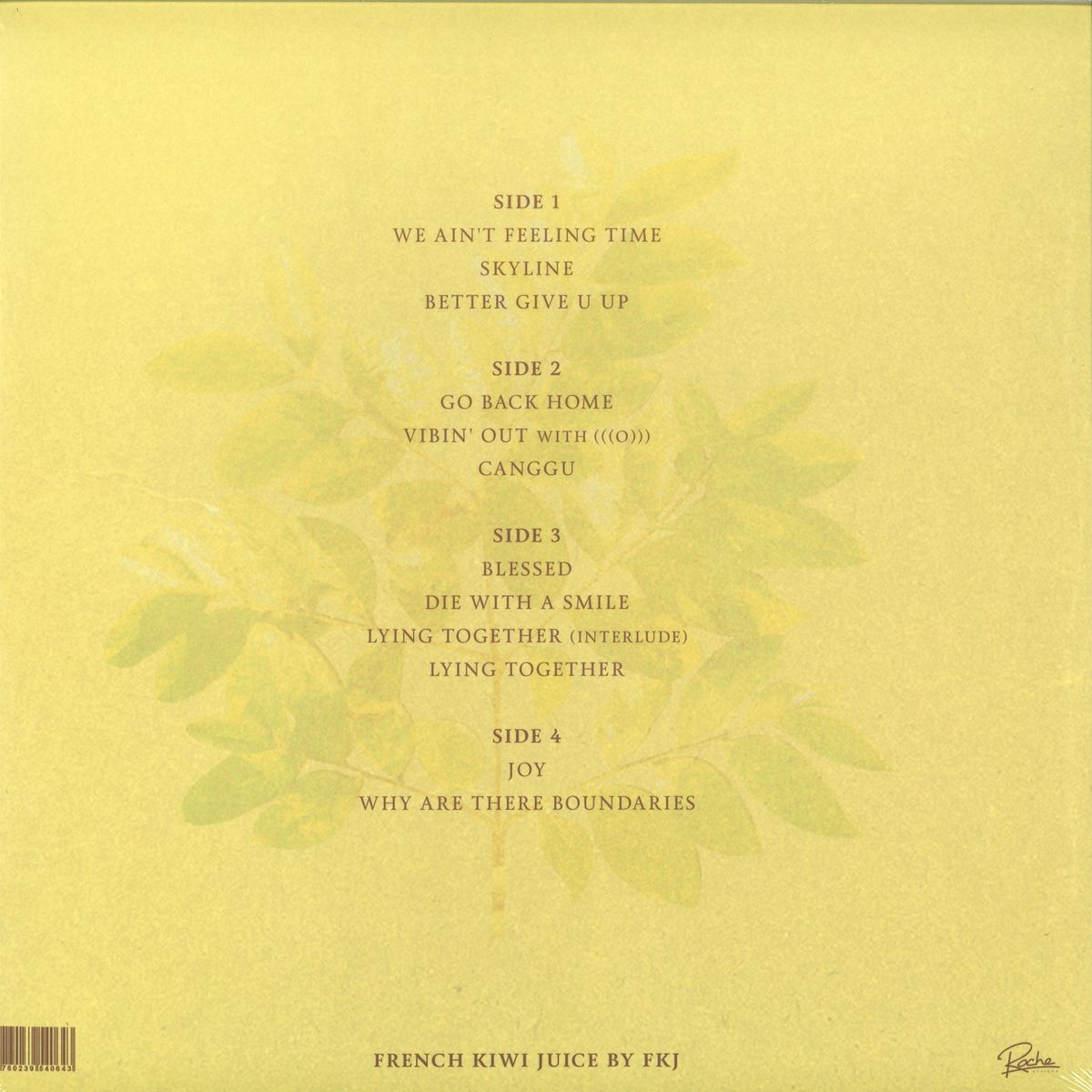 FKJ 法國電子演奏樂手 French Kiwi Juice (2017) 原裝同名專輯 / 限量黑膠唱片