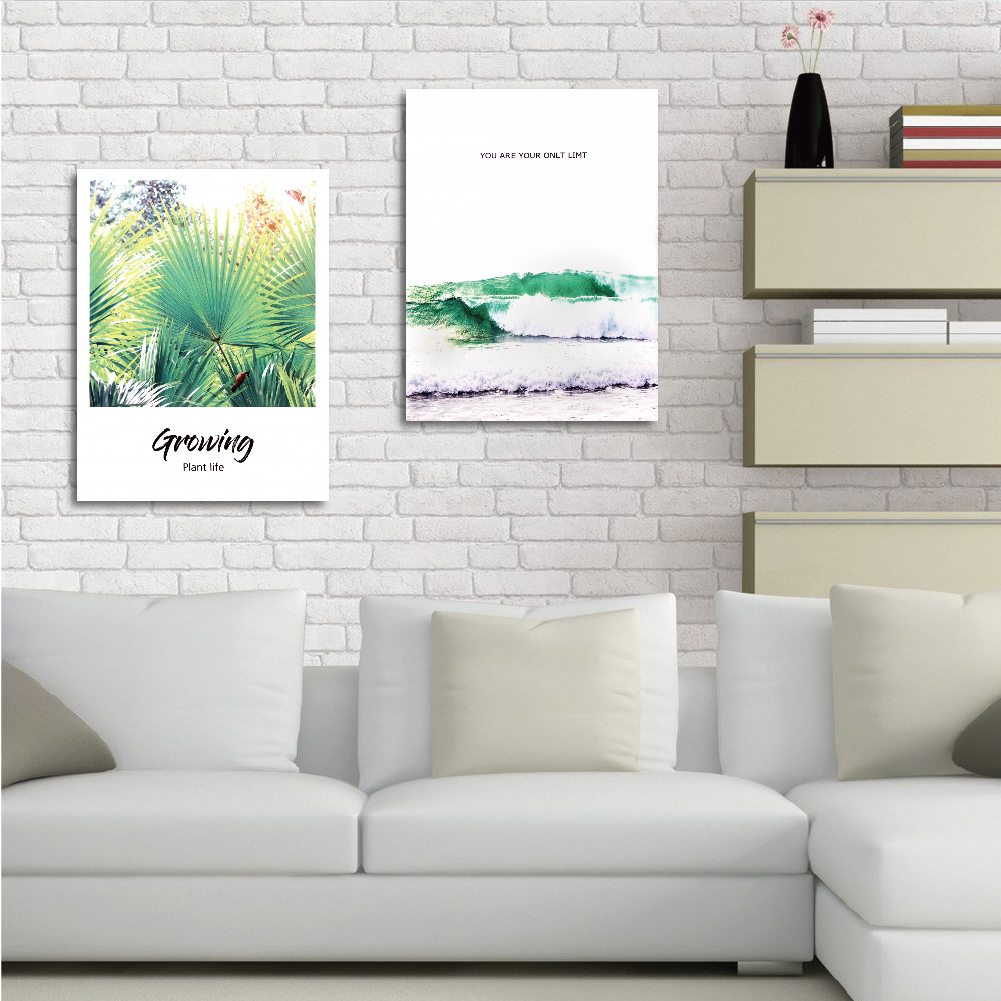 時尚無框畫-W266清新浪潮