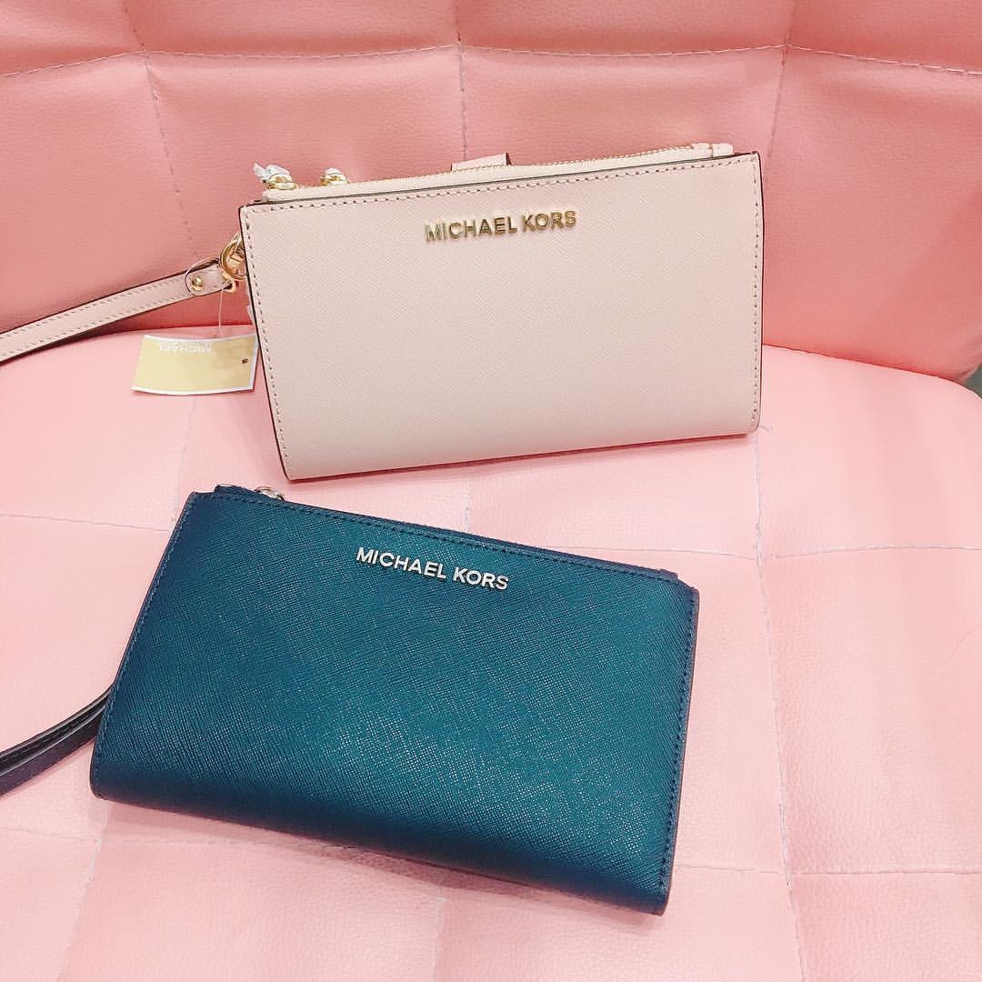 MICHAEL KORS DOUBLE ZIP PHONE WALLET (現貨)
