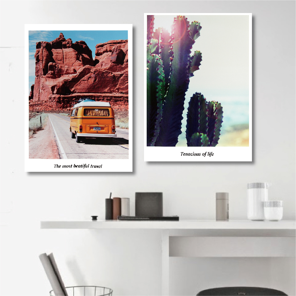 時尚無框畫-W251陽光旅程