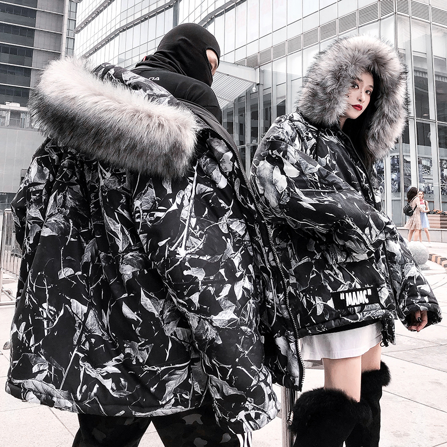 【 LAB.003選物 MAMC BLACK BRANCH COAT 黑白樹枝外套 】