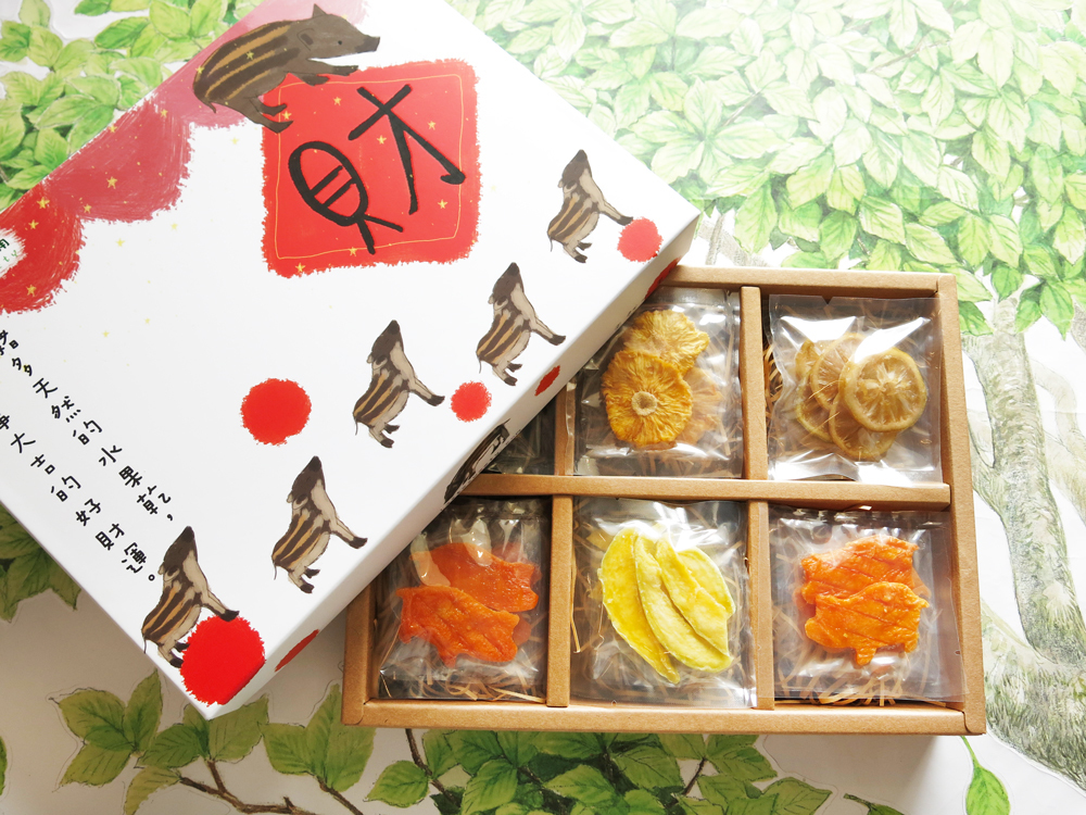 新年豬事大吉水果乾禮盒6格(12入/18入/24入)