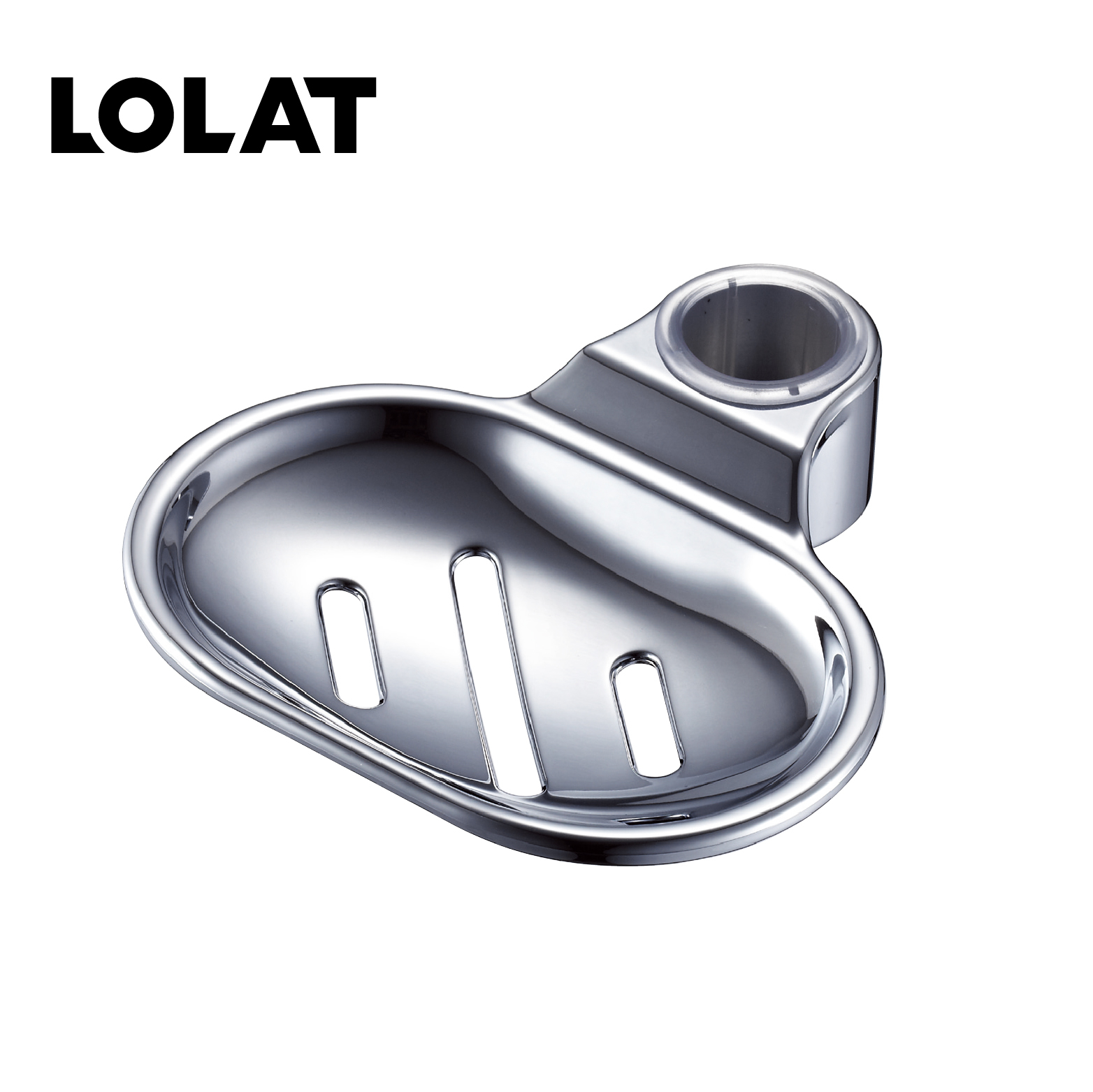 LOLAT升降桿皂盤-鉻色OP425CP