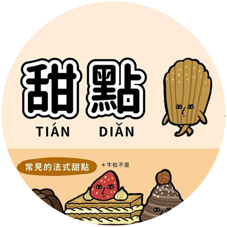 甜點大集合-常見的法式甜點