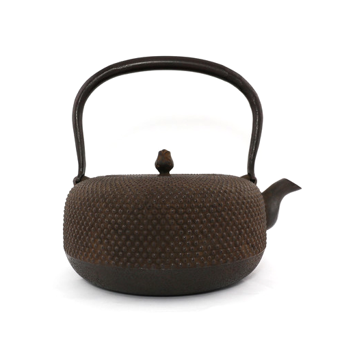 【文秀堂-岩戶賢一郎】平丸正形 玉珠 鐵壺1.9L