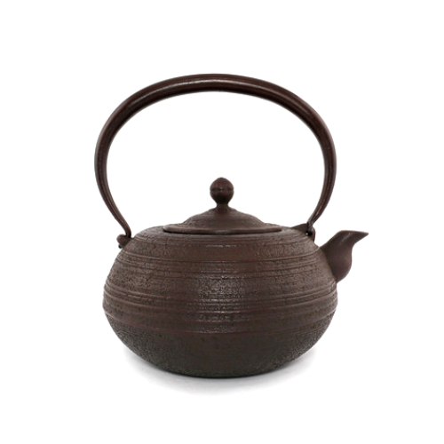 【佐秋-佐藤守巨】柚子形筋丸 鐵壺1.8L