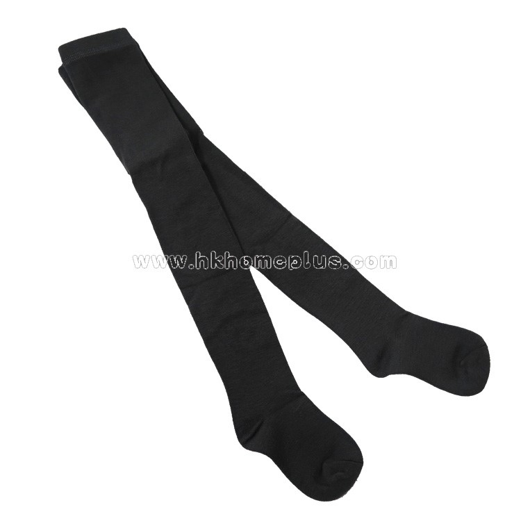 2對裝 甜心: 童裝素色毛襪褲 (S-XXL碼)