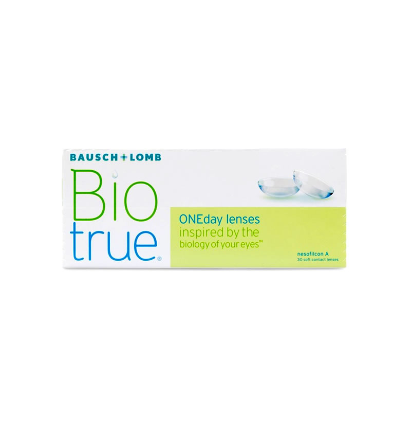 Bausch&Lomb BioTrue BC8.6近視 透明 1-DAY 30pcs