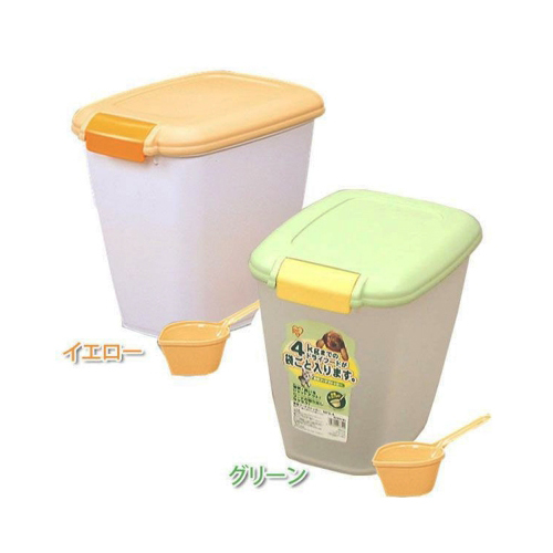 日本IRIS-飼料儲存桶 附飼料鏟(MFS-4) - 4kg