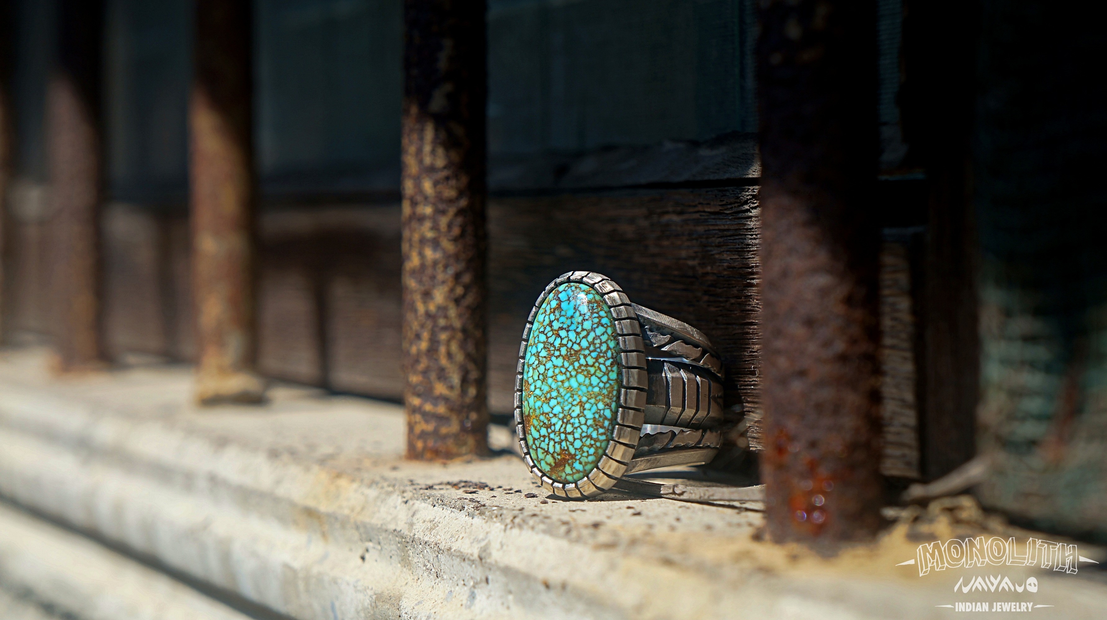 Turquoise Mountain 舊化【戒指】