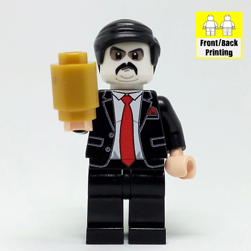 Custom Lego Professional Wrestler Minifigure