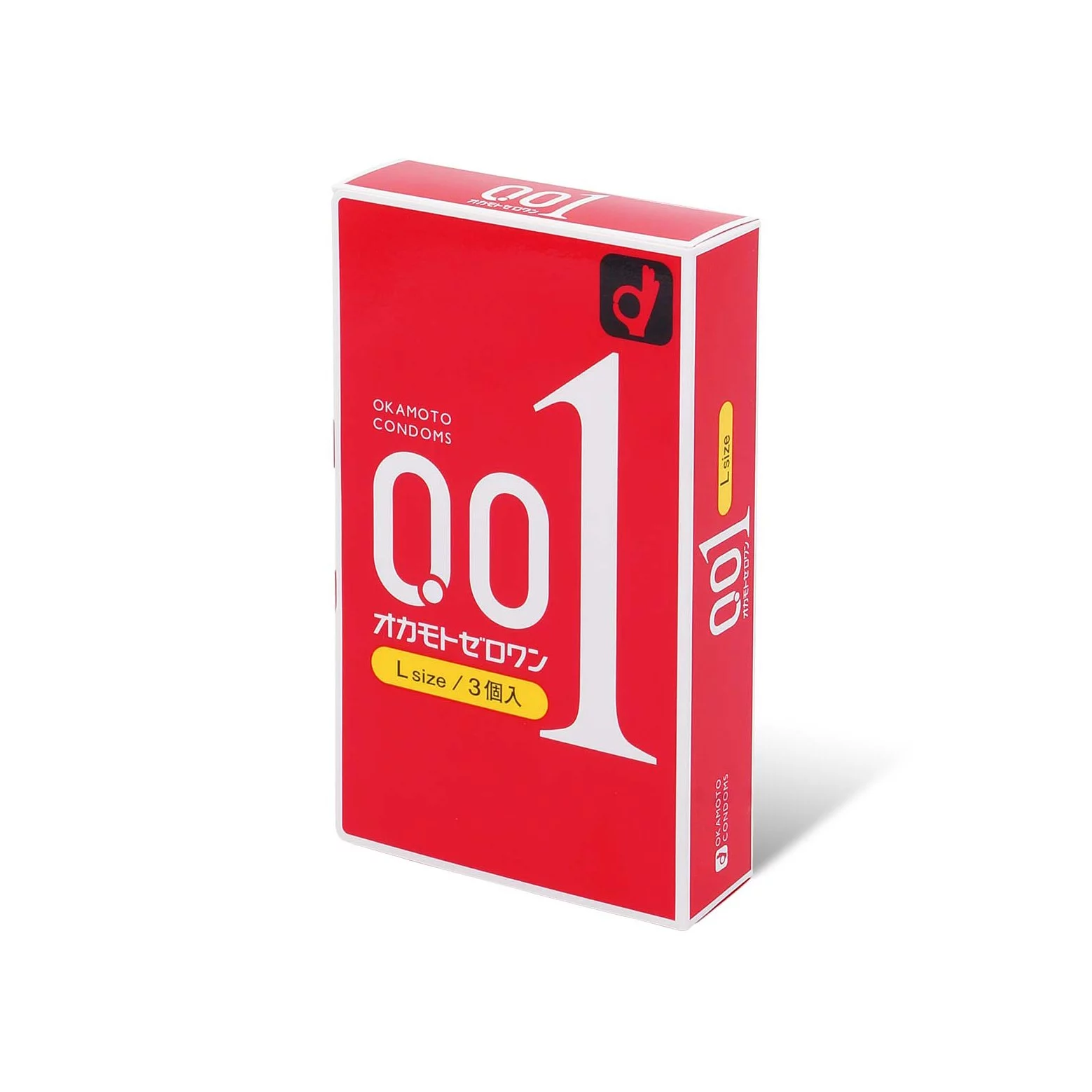 Okamoto 岡本 0.01 大碼安全套 (3片)