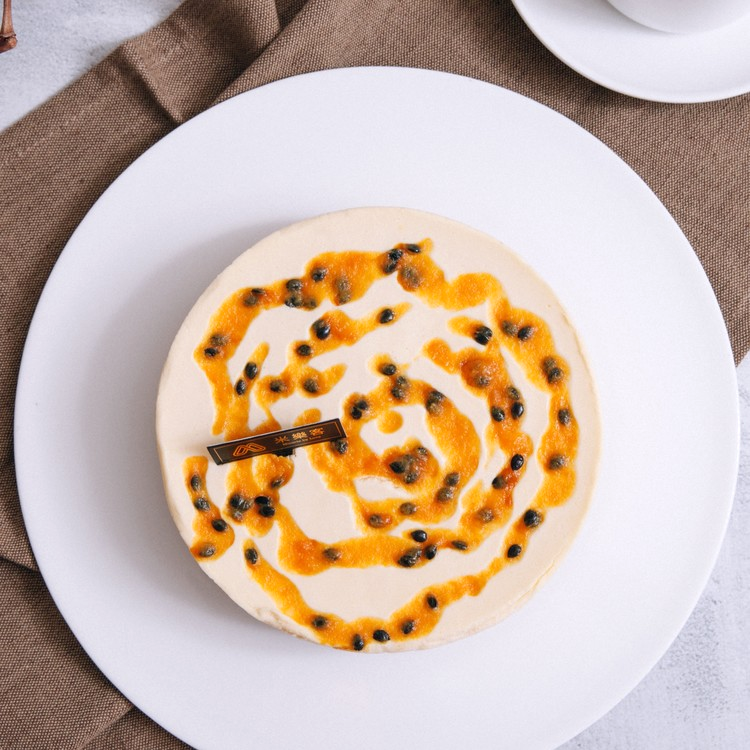 【米樂客】芒果百香乳酪蛋糕｜新鮮現做｜天然果醬｜無麩質