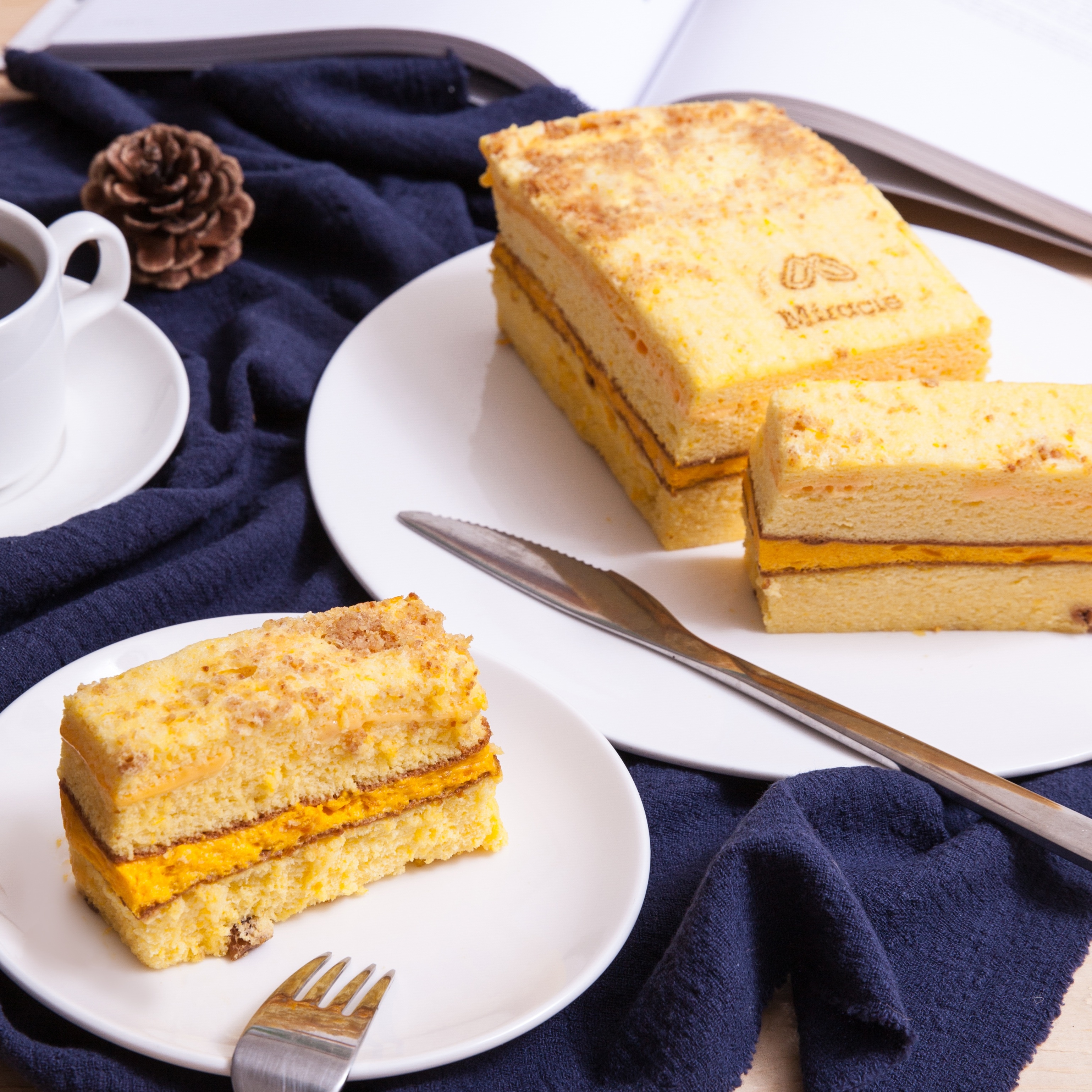 【米樂客】起司南瓜米蛋糕｜每10秒賣出一條/小明星大跟班推薦/千千進食中/網路部落客推薦/宜蘭人氣團購伴手禮